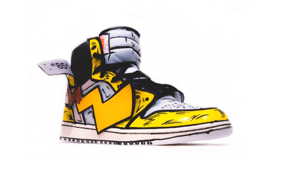 Mientras tanto el cineasta Jordan Vogt-Roberts llevó a la premiere de Detective Pikachu unos Air Jordan personalizados con temática de Pikachu.