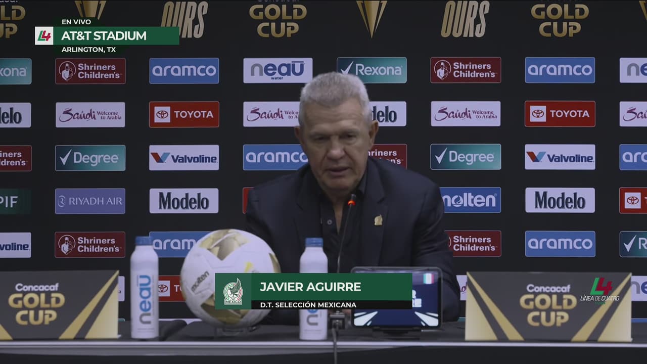 Javier Aguirre revela el 'riesgo' que aceptó en la Copa Oro 2025, ¿es de preocuparse? 