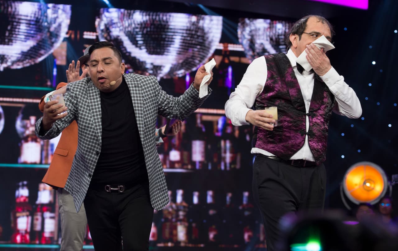 Paulyester y JJ en 'Me Caigo de Risa': los juegos exclusivos que no salieron el la tele