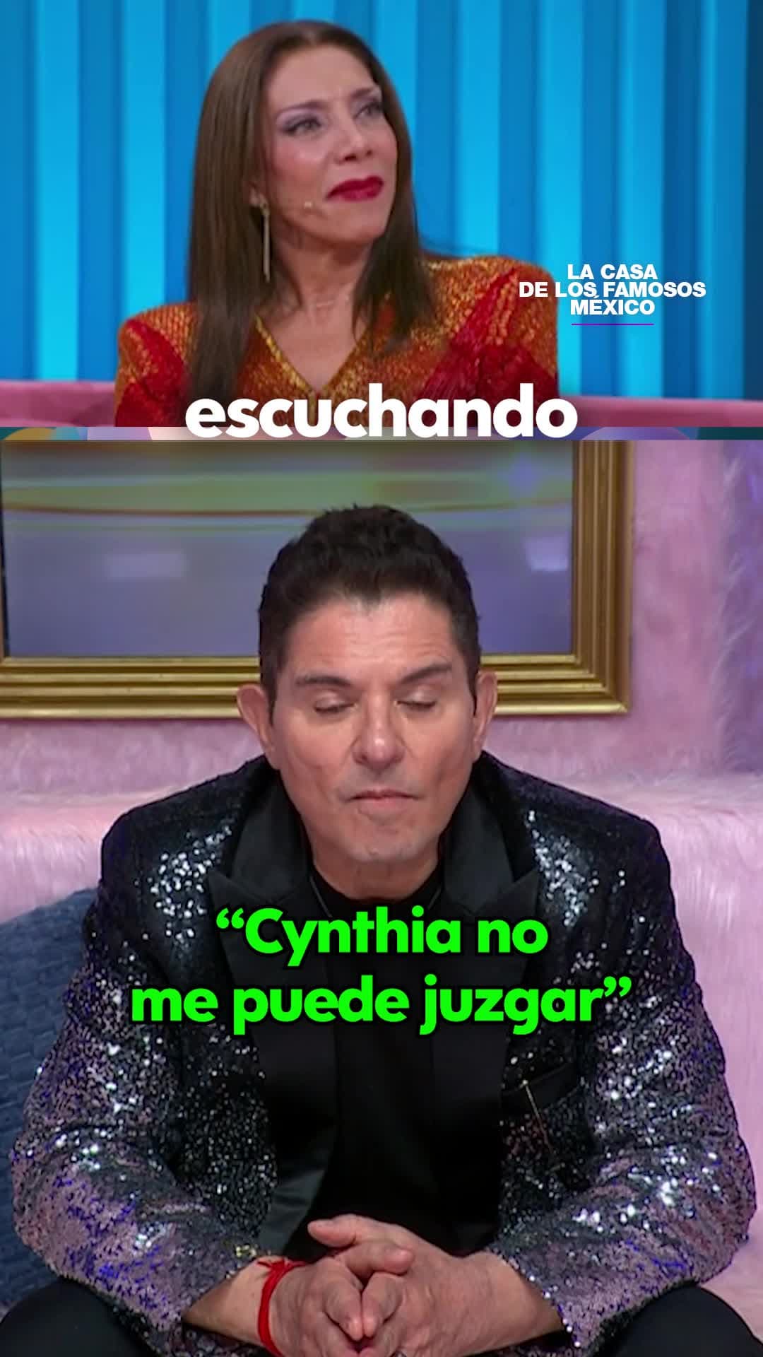 Ernesto Laguardia siente que Cynthia habló demás al decirle DOBLE CARA
