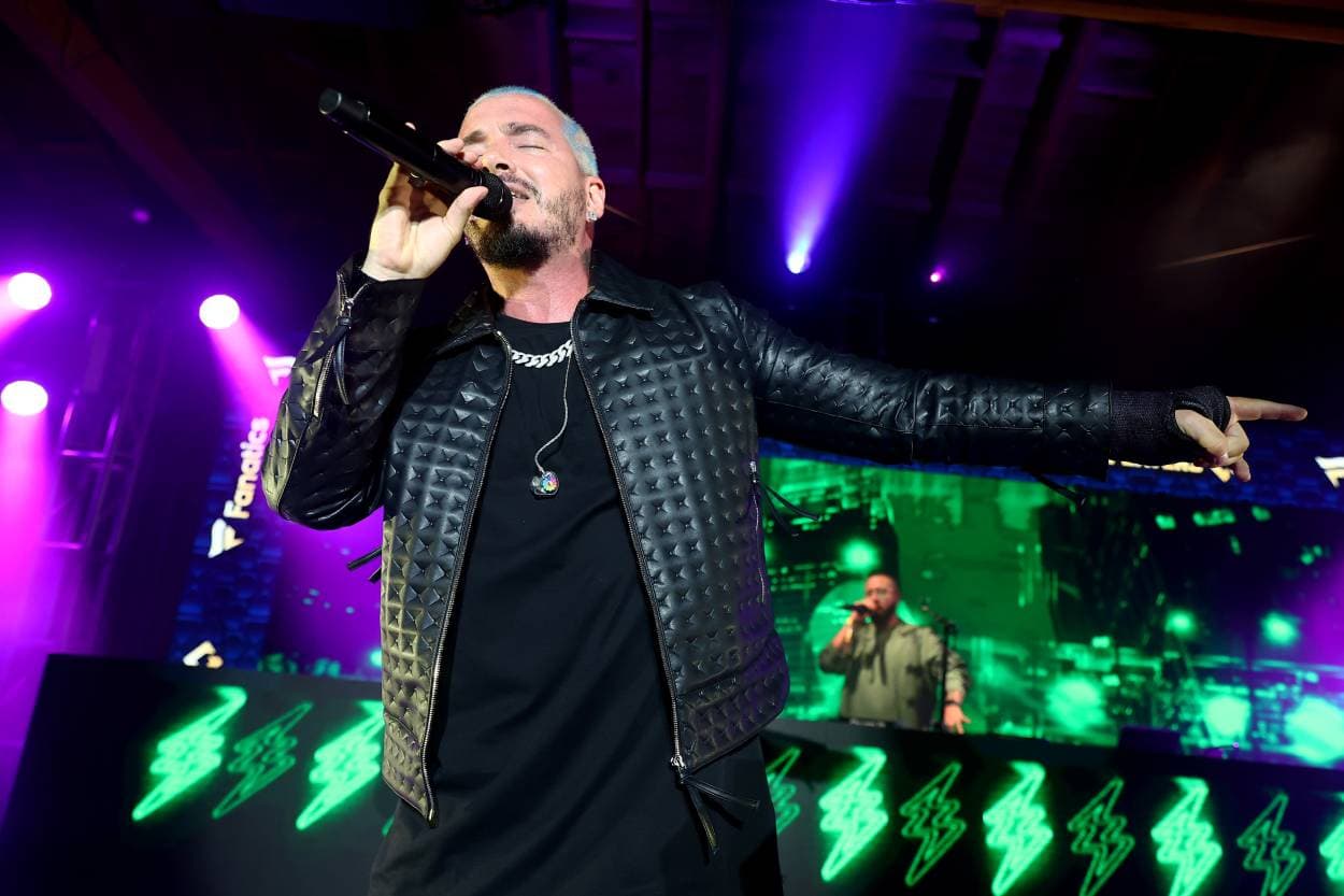 J Balvin en el evento 'Players Party' en julio de 2022.