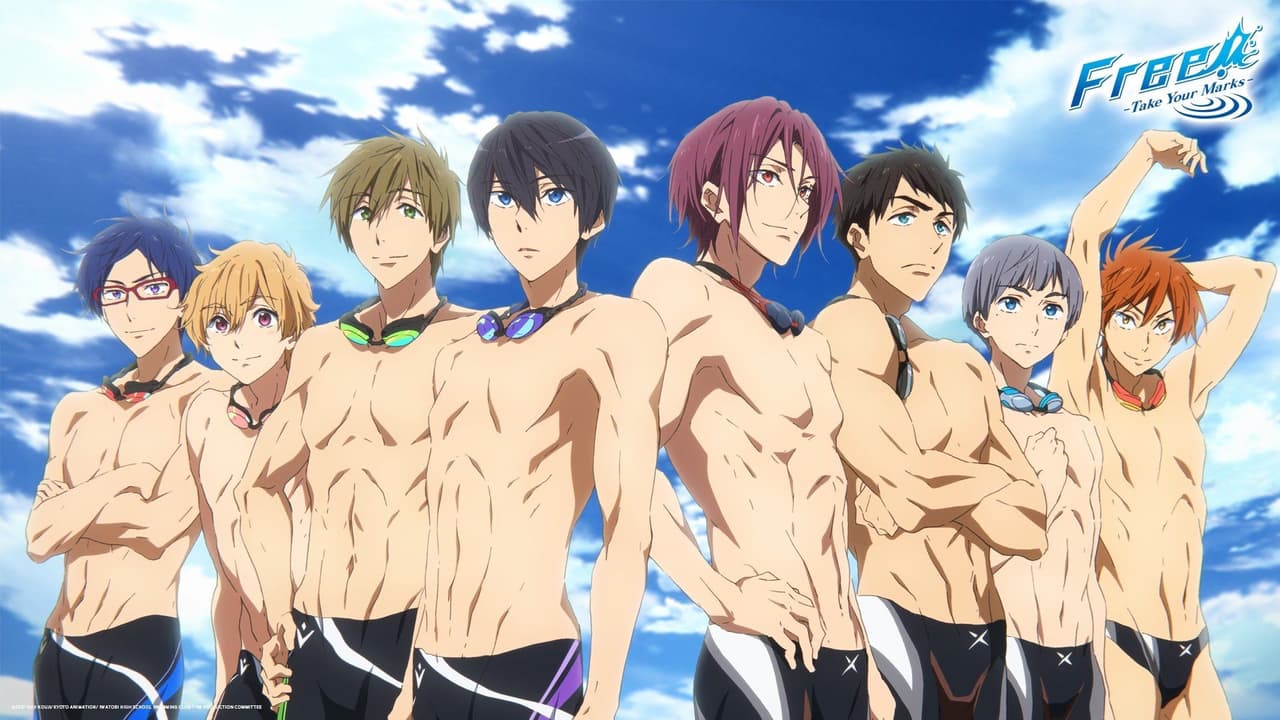 El club de nado en Iwatobi y sus muchachos han brindado con Free! un hit reciente para el estudio.