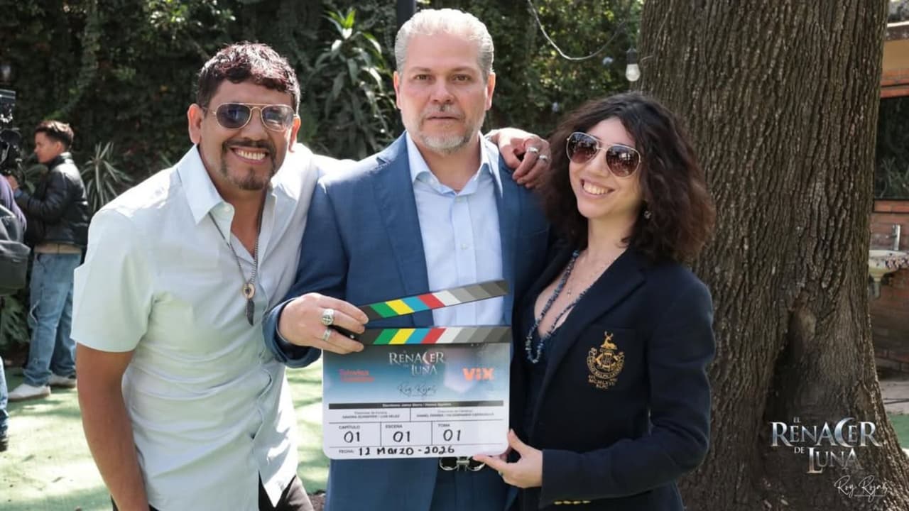 Roy Rojas destapa imágenes exclusivas del rodaje de El Renacer de Luna; así luce el elenco