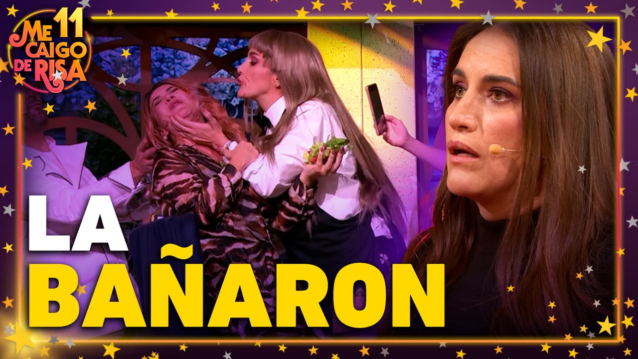 Danielle Dithurbide le escupe en toda la cara a Mariazel en Me Caigo de Risa