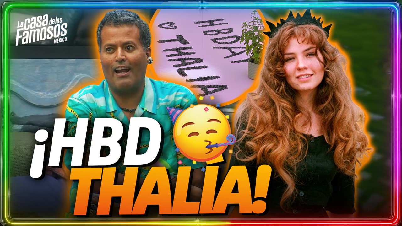 Aldo Rendón SORPRENDE a Thalía con EMOTIVO regalo de cumpleaños