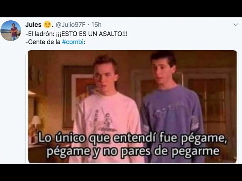 Asalta frustrado en combi genera ola de memes