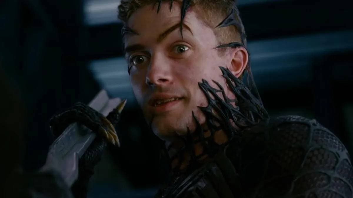 Topher Grace como Venom en la película 'Spider-Man 3'