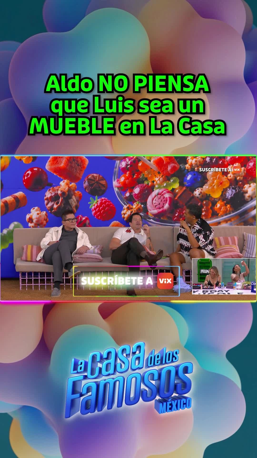 Aldo NO PIENSA que Luis sea un MUEBLE en La Casa