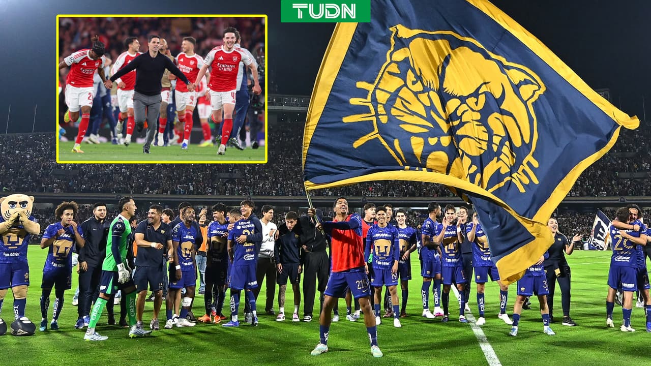 ¿Se repetirá la historia? Pumas se ilusiona con el título del Arsenal