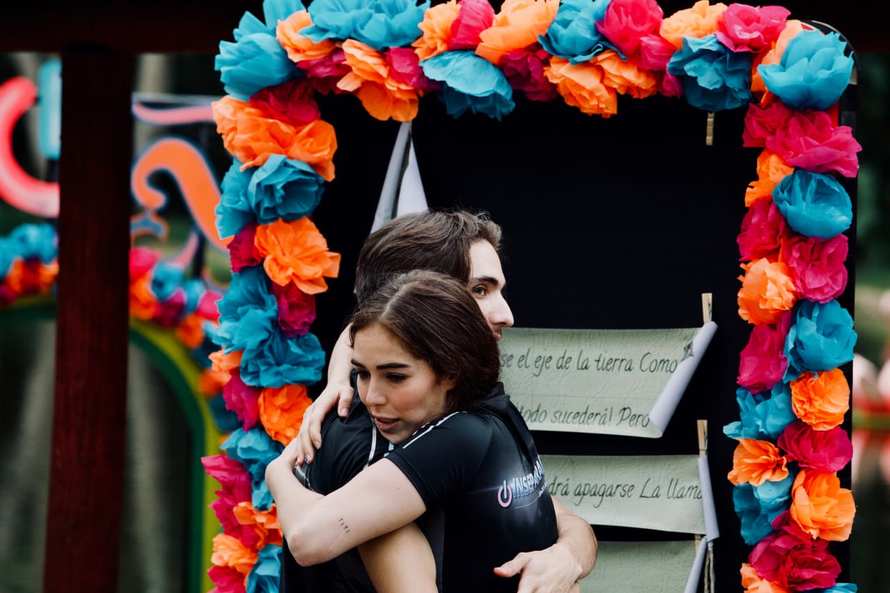 La pareja más joven lo logró en un tiempo de 15 minutos