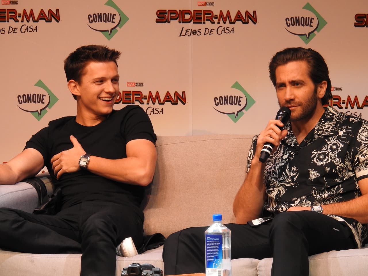 Tom Holland y Jake Gyllenhaal