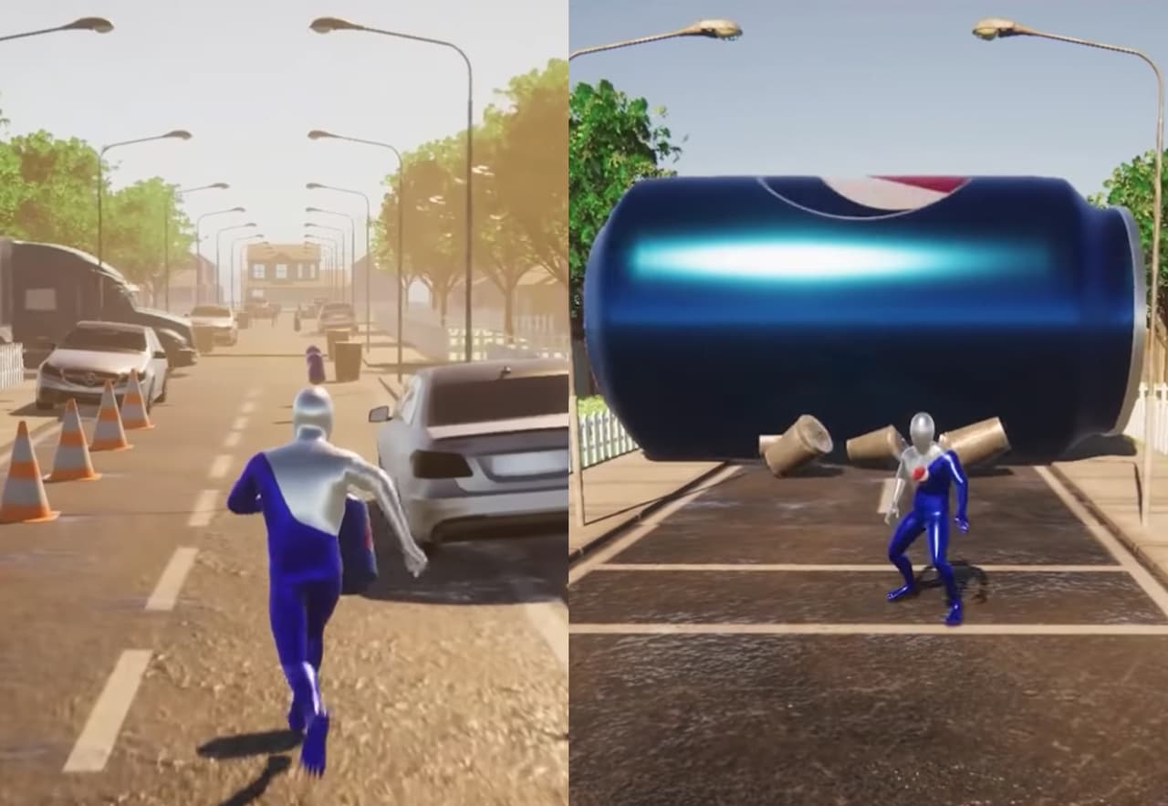 ¡Justo en la nostalgia! Fan hace remake de Pepsiman y se ve increíble