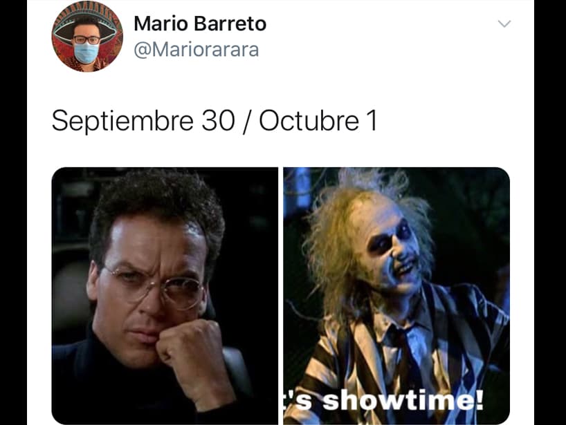 ¡Beetlejuice no podía faltar!