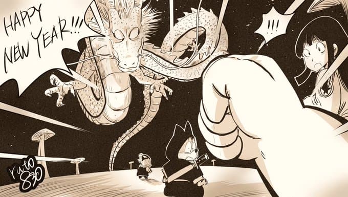 Todos tuvieron al menos un momento importante en la historia, el de Oolong fue al pedir el primer deseo a Shenlong (una prenda interior femenina) para frustrar el plan de Pilaf, Mai y Shu.