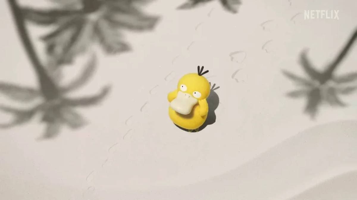 Psyduck en el teaser de 'Pokémon Concierge', la nueva serie de Netflix.