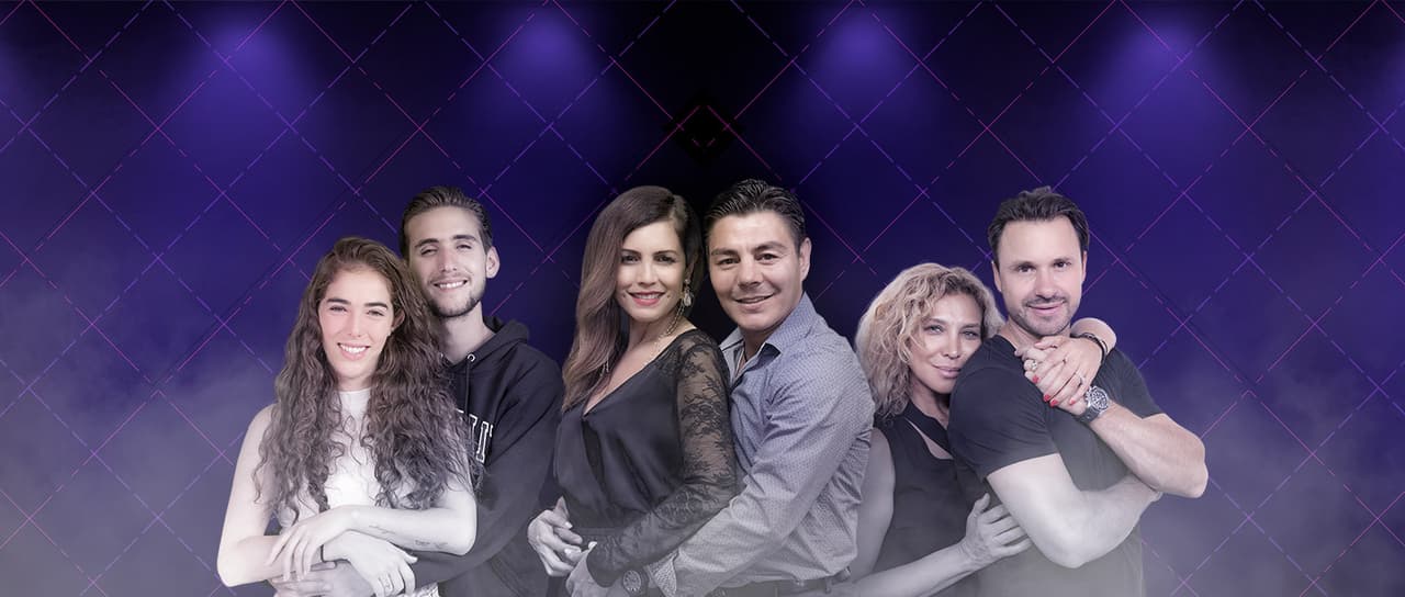Daniela Ibáñez, Pablo Campos, Karime Gutierrez, Travieso Arce, Adriana Amiel, Cristian Zuarez