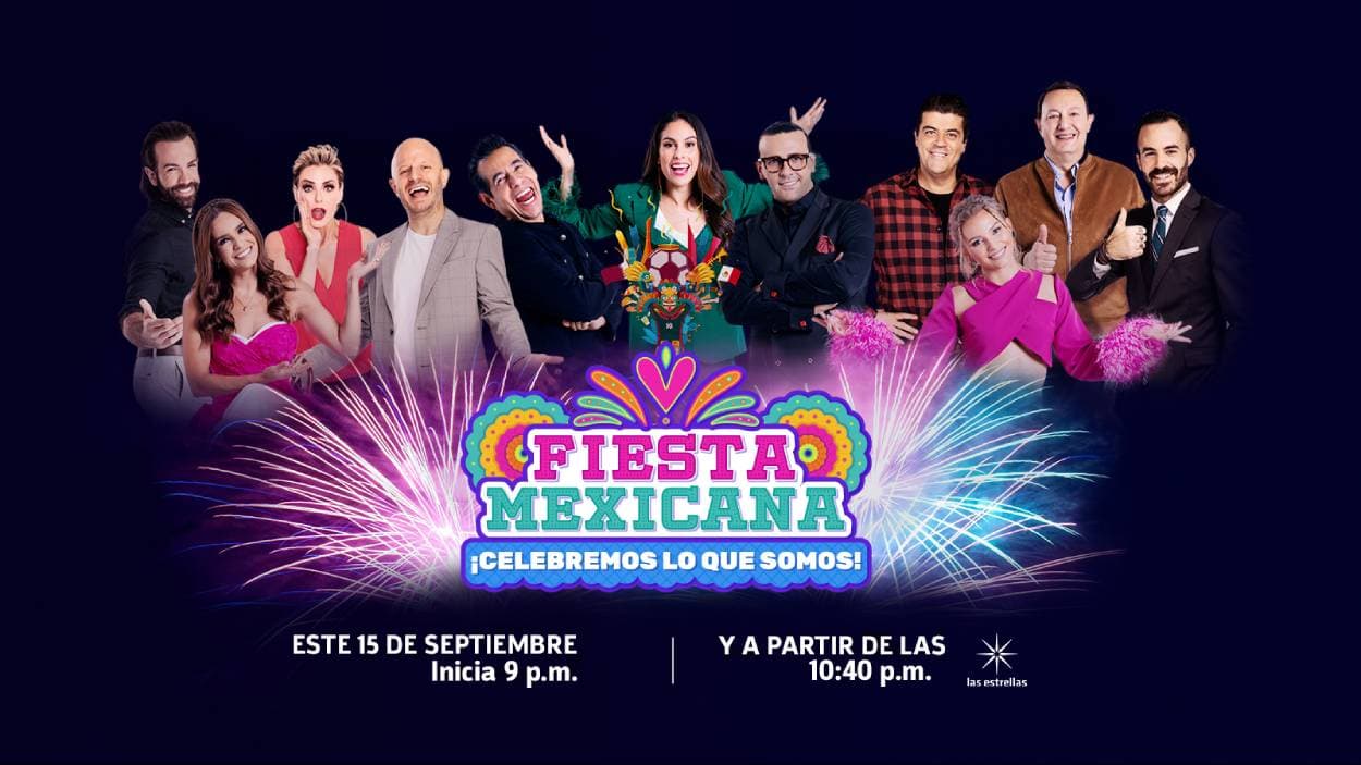¡Hoy no te pierdas nuestra increíble Fiesta Mexicana por Canal 5!