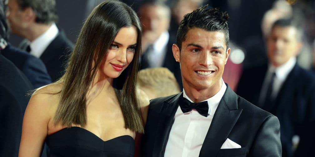 5. Cristiano Ronaldo: Tras 4 años de noviazgo y planes de boda, se separó de la modelo rusa Irina Shayk.