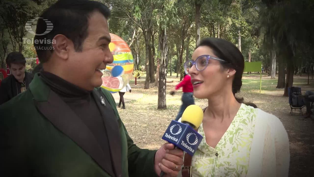 Oka Giner cumple 33 años y lo celebró con sus compañeros de 'Somos Familia'