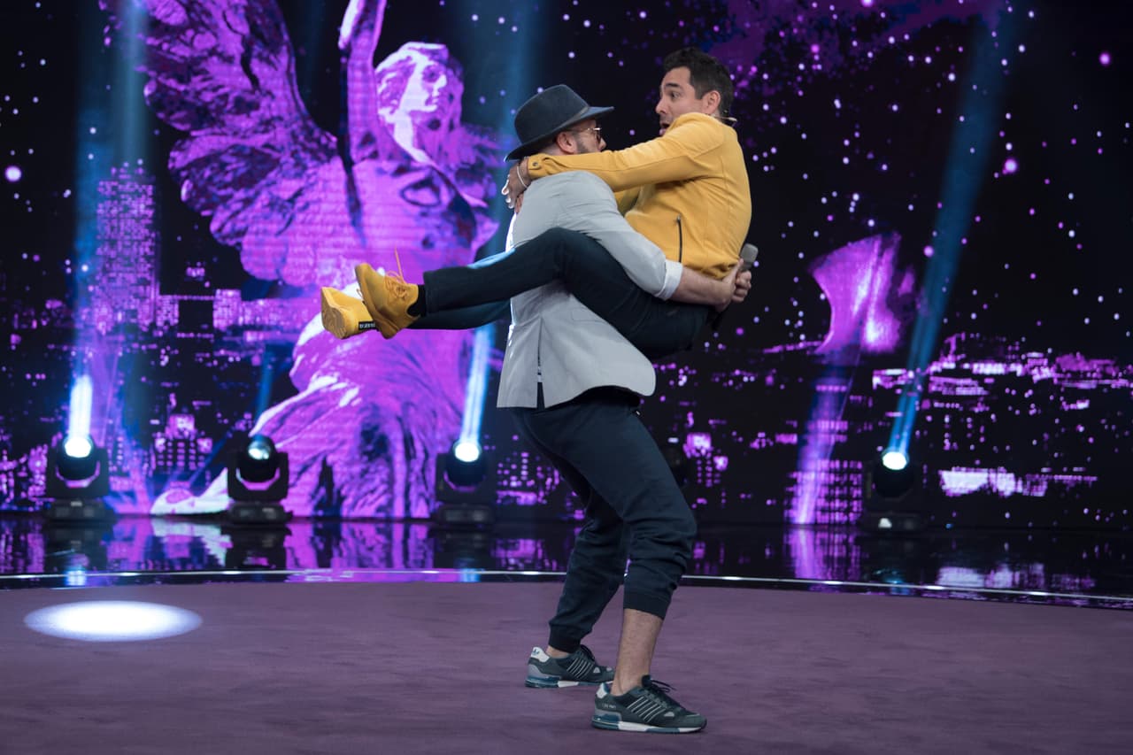 Contamos con la presencia de Omar Chaparro y no pudimos parar de reír desde que entró al set y se fue encima de Faisy