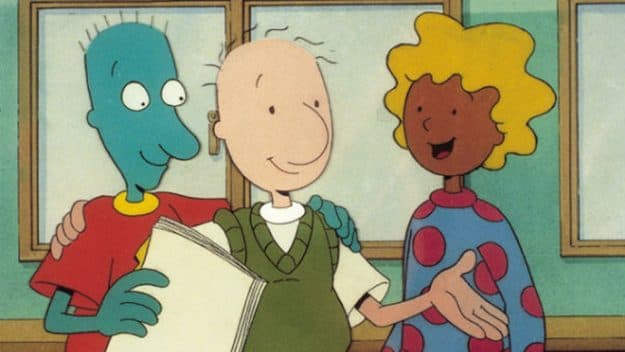 'Doug', la caricatura que contaba la historia de un chico con problemas comunes y corrientes con los que todos nos identificábamos.