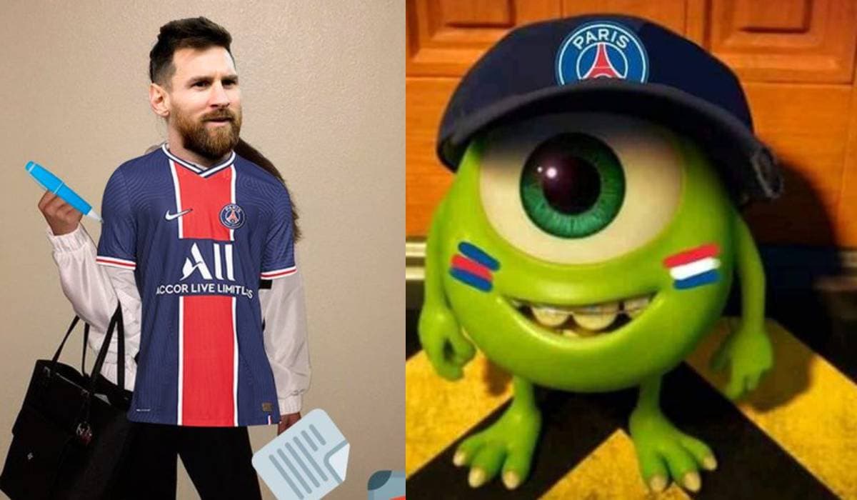 Messi llega a París para fichar con el PSG e Internet reacciona con memes