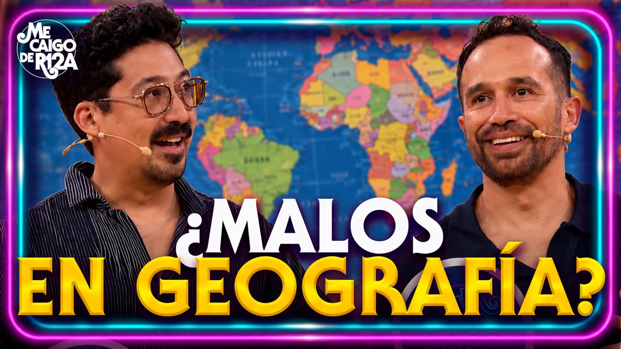 Ponen a PRUEBA los conocimientos de GEOGRAFÍA de Mau Nieto y Guana | Me Caigo de Risa