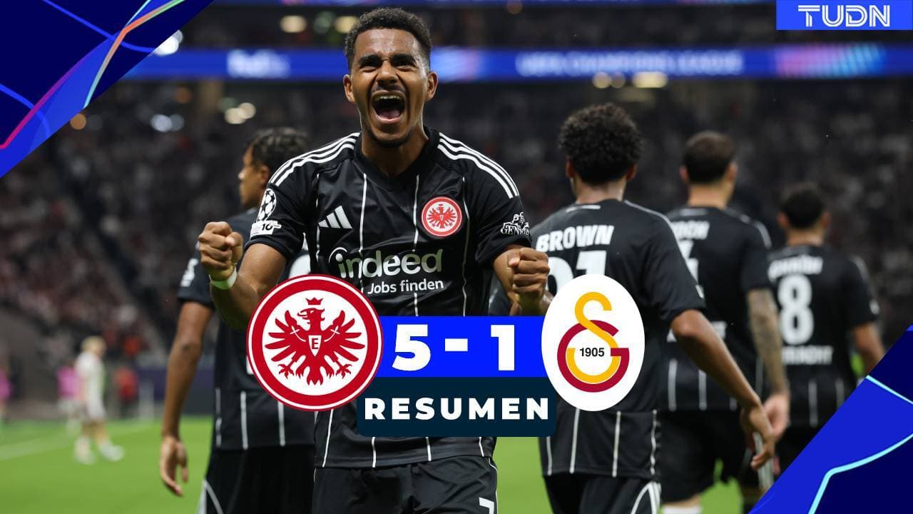 La mala fortuna del Galatasaray permite goleada del Eintracht