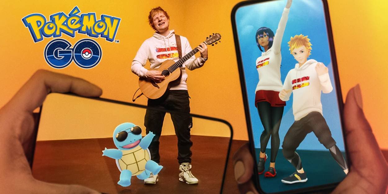 Ed Sheeran en Pokémon Go