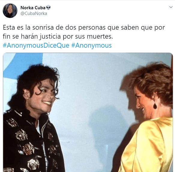 Dicen que Anonymous descubrió la verdad detrás de las muertes de Michael Jackson y la Princesa Diana: los "silenciaron" por saber demasiado. ¿Será verdad?