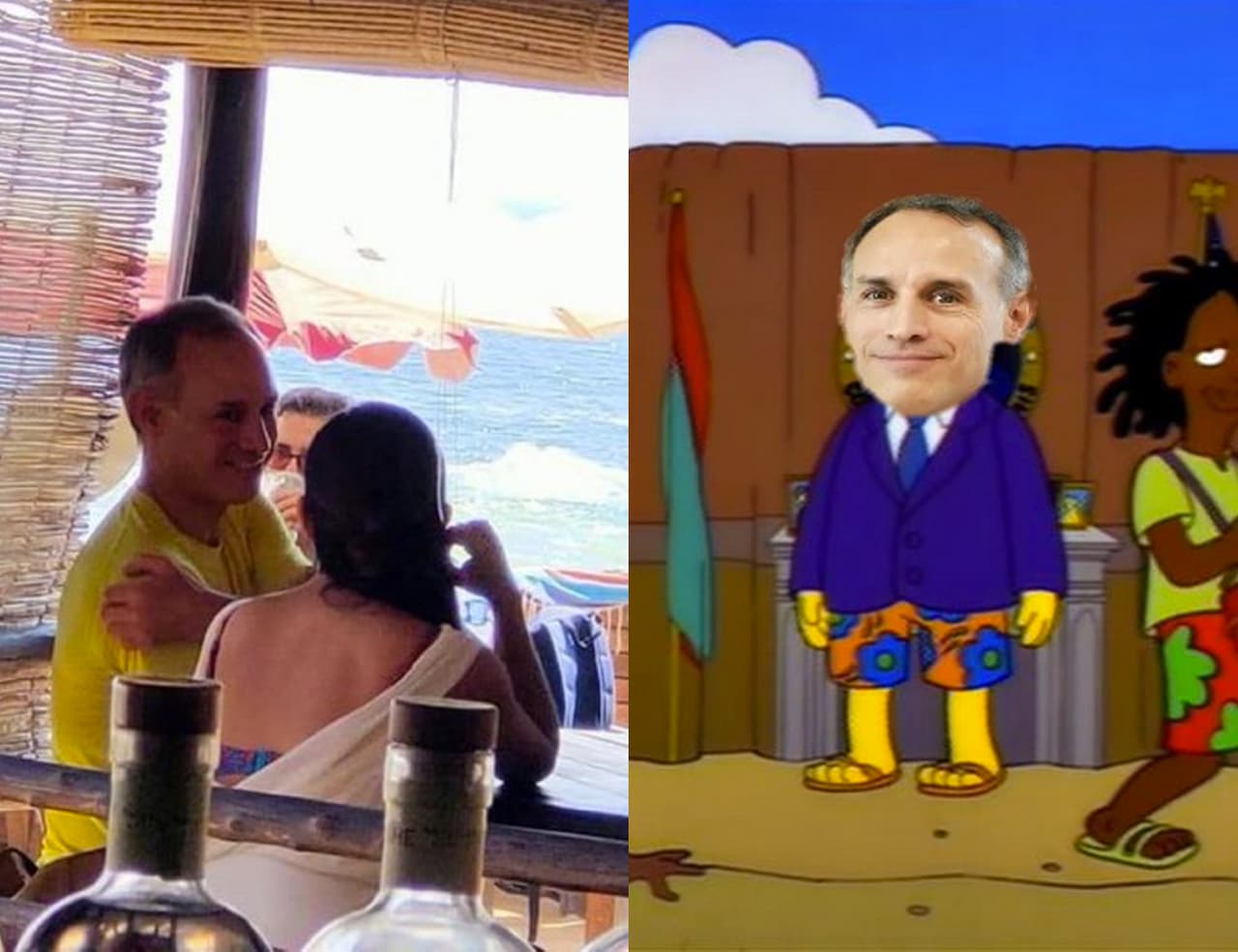 López Gatell protagoniza los primeros memes del 2021. En redes sociales circulan varias imágenes del funcionario de salud acompañado de una mujer en un restaurante de Playa Zipolite, en San Pedro Pochutla, Costa de Oaxaca.