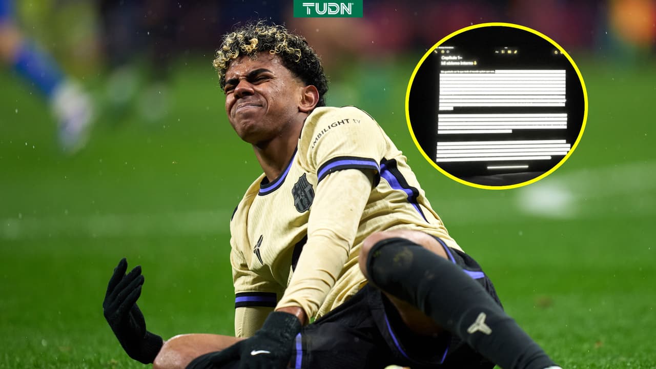 Lamine preocupa al Barcelona con extraña publicación en redes 