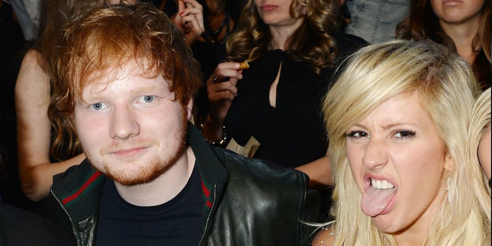 Ed Sheeran y Ellie Goulding: El año pasado hicieron público su romance y días después anunciaron su ruptura.