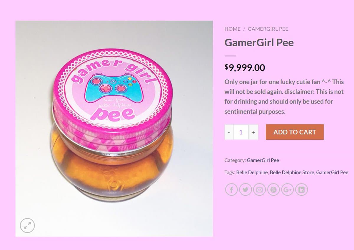 Gamer Girl Pee