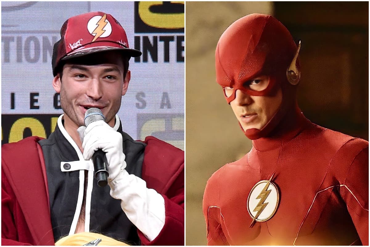 Ezra Miller/ Grant Gustin