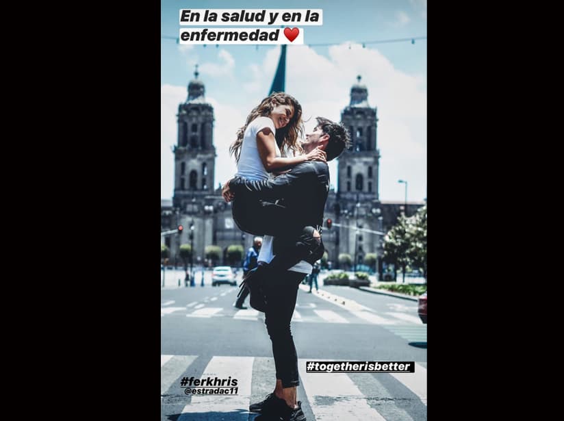 Ferka dedica emotivo mensaje a Christian tras su lesión