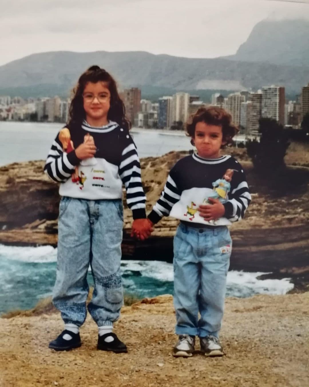 Tiene una hermana llamada Ángela Ahumada, quien vive en la Ciudad de México, es entrenadora personal, experta en nutrición natural y holística. Su cuenta de Instagram tiene más de 123 mil seguidores.