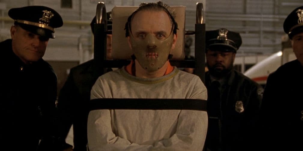 2. Hannibal Lecter: Anthony Hopkins es el doctor más malvado de The Silence of the Lambs, ¡eres la cena para él!