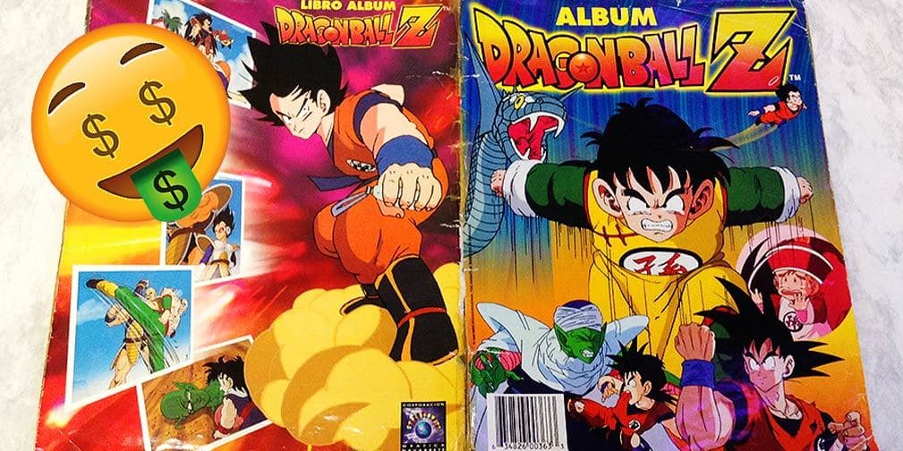 Esto cuesta ahora tu viejo álbum de 'Dragon Ball Z' ¿y ya te puedes volver rico?