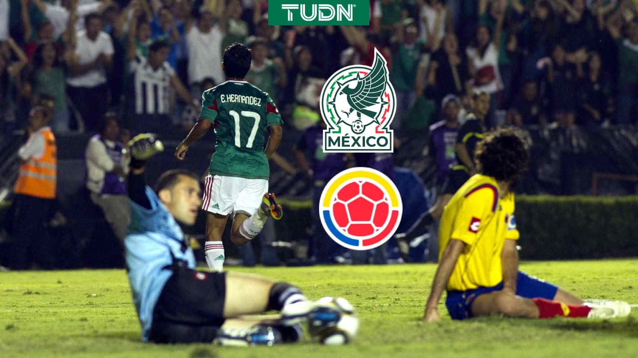 El insólito gol de México vs. Colombia que le dio su único triunfo en 23 años
