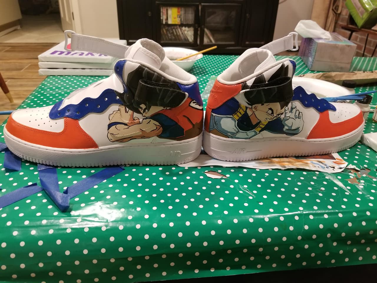 Tenis Gokú y Vegeta