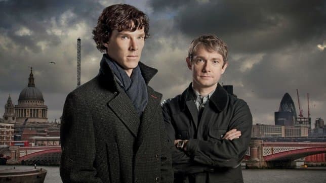 En el mapa Sherlock aparece como la mejor serie británica.