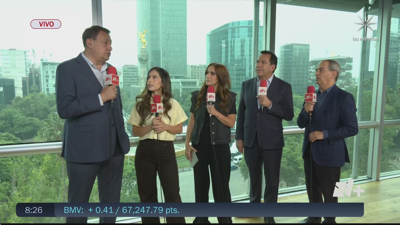 Danielle Dithurbide interrumpe noticiero de Televisa y hace impactante anuncio en vivo