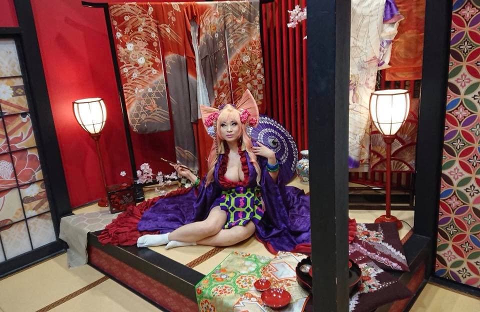 La belleza de un Japón de fantasía.