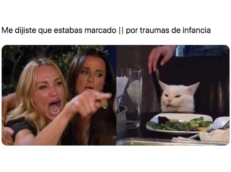 El gatito mentiroso también tiene chistes medio oscuros.