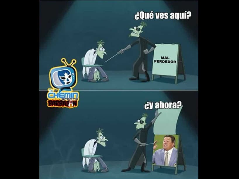Este meme de 'Phineas y Ferb' fue uno de los más compartidos.