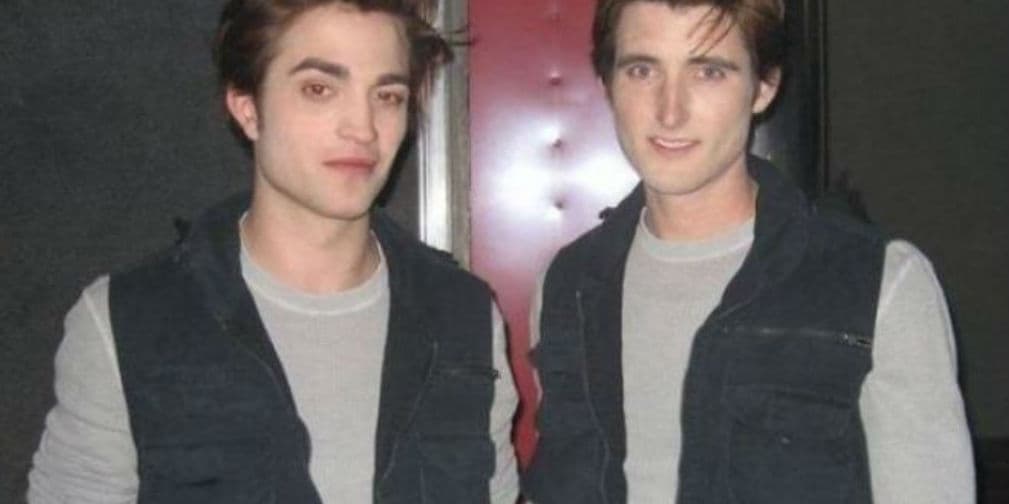 10. Robert Pattinson: En lo único que se parecen es en la ropa, definitivamente es más galán el protagonista de Crepúsculo.