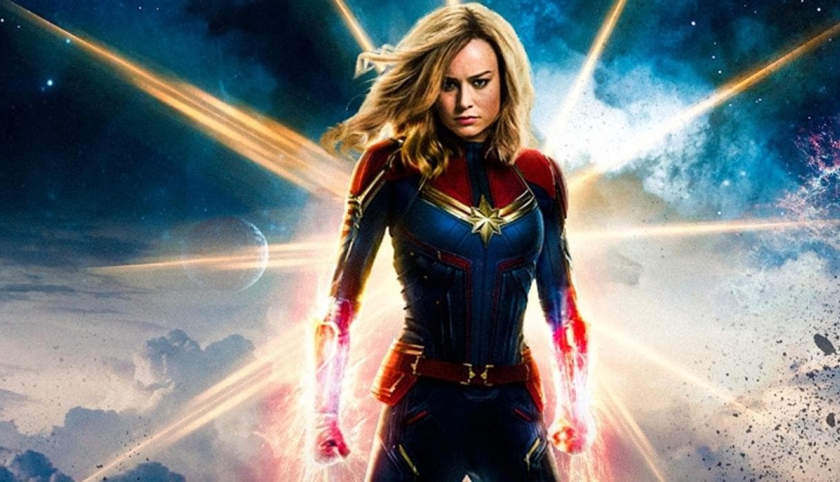 ¡Y la Capitana Marvel baila así!