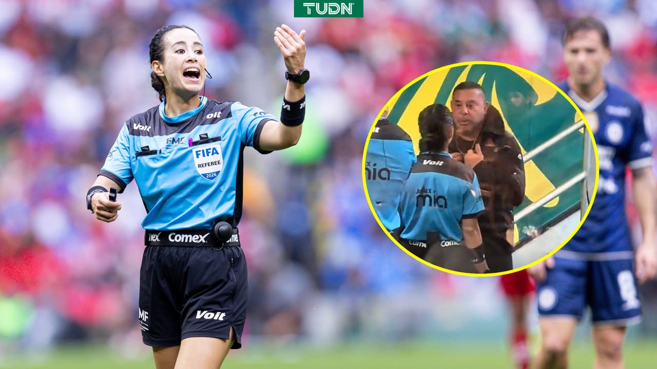 Así fue el reclamo del 'Turco' Mohamed a Katia Itzel tras el partido 