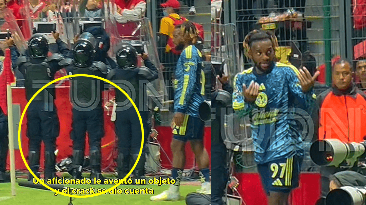 ¡Así les responde Allan Saint-Maximin a aficionados que lo insultan! 